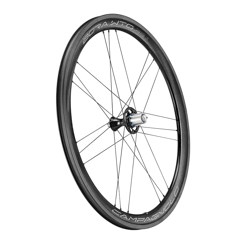 Campagnolo® Campagnolo Bora 45 WTO 2-Way Fit Clincher Black/White - Campaglo 7 Campagnolo® Campagnolo Bora 45 WTO 2-Way Fit Clincher Black/White - Campaglo - Image 7