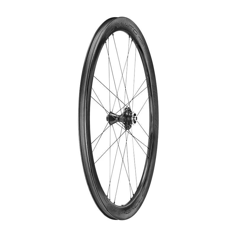 Campagnolo® Campagnolo WTO 45 Disc Clincher Dark Label Wheelset - Campagnolo 7 Campagnolo® Campagnolo WTO 45 Disc Clincher Dark Label Wheelset - Campagnolo - Image 7
