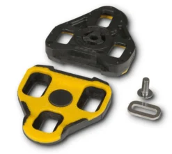 Cube RFR Look Keo Cleats - 0 Deg - Yellow/Black