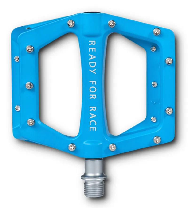 Cube RFR Flat Race MTB Pedals - Blue 3 Cube RFR Flat Race MTB Pedals - Blue - Image 3