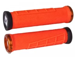 ODI Elite Flow MTB Lock-On Grips - 130mm - Orange 13 ODI Elite Flow MTB Lock-On Grips - 130mm - Orange -Spin And Ride elite flow orange 1