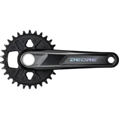 Shimano FC-M6120 Deore 12-speed 55mm Boost Chainline Chainset - Black