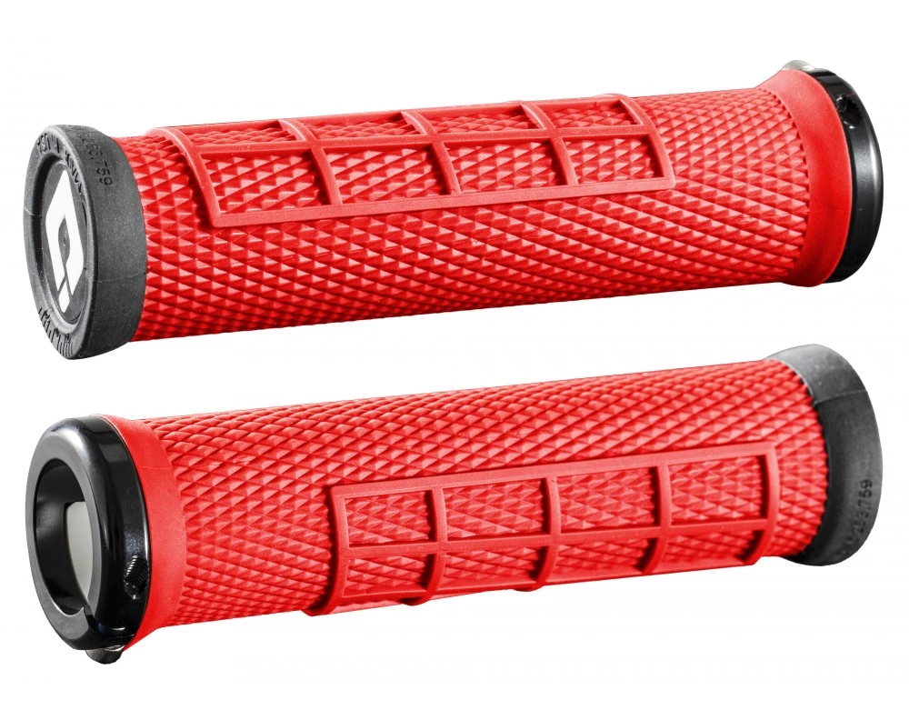 ODI Elite Flow MTB Lock-On Grips - 130mm - Blue 6 ODI Elite Flow MTB Lock-On Grips - 130mm - Blue - Image 6