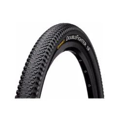 Continental Double Fighter III 650b MTB Tyre - Black - 27.5 X 2.0 Inch