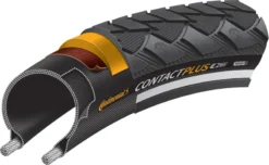 Continental Contact Plus Reflective Tyre - Black - 28 X 1 1/2.