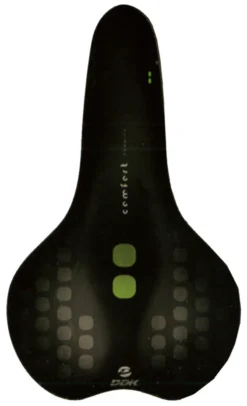 DDK D100 Comfort Density Leisure/Trekking Saddle - Black