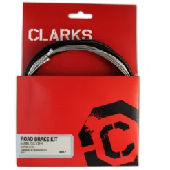 Clarks Universal S/S Front / Rear Brake Cable Kit W/P2 Outer Casing