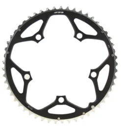 FSA Pro Road CNC Double Chainring - Black - 2x11 110x50T 5h