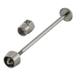Pitlock Security Skewer For Front Wheel - Silver - One Size