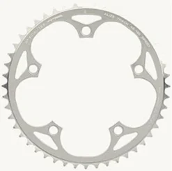 TA 144PCD 3/32 Old Campagnolo/Shimano Chainring - Silver - 52T