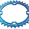 Race Face Narrow/Wide Single Chainring - Blue - 104 X 36.