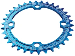 Race Face Narrow/Wide Single Chainring - Blue - 104 X 30.