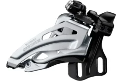 Shimano Deore M617 Double Front Derailleur - Silver - E-Type