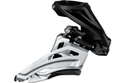 Shimano Deore M617 Double Front Derailleur - Silver - H-Type