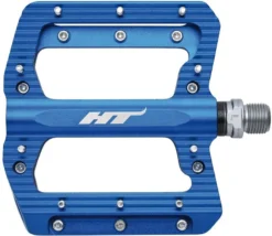 HT Components ANS01 Alloy MTB Flat Pedals - 9/16 Inch -Spin And Ride ht components ans01 alloy flat pedals 78505 1 supersize