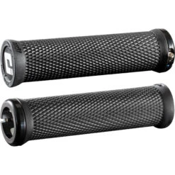 ODI Elite Motion MTB Lock-On Grips - 130mm - Grey -Spin And Ride odem1130b 1