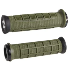 ODI Elite Pro MTB Lock-On Grips - 130mm - Grey -Spin And Ride odep130ag