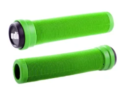 ODI Longneck Pro BMX Grips - 135mm - Green -Spin And Ride odi bmx flangless 143 green