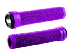 ODI Longneck Pro BMX Grips - 135mm - Black -Spin And Ride odi bmx flangless 143 purple 4