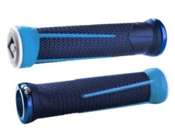 ODI AG1 MTB Lock-On Grips - 135mm - Red -Spin And Ride odi mtb ag1 web blue 4 1
