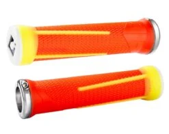 ODI AG1 MTB Lock-On Grips - 135mm - Blue -Spin And Ride odi mtb ag1 web orange 2 2