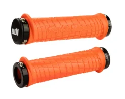 ODI Troy Lee Designs MTB Lock-On Grips - 130mm - Orange/Black -Spin And Ride odi mtb tld lo d30tlr b 02 orange 2