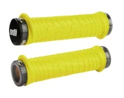 ODI Troy Lee Designs MTB Lock-On Grips - 130mm - Pink/Black -Spin And Ride odi mtb tld lo d30tlr b 02 yellow 2 1