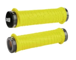 ODI Troy Lee Designs MTB Lock-On Grips - 130mm - Yellow/Grey -Spin And Ride odi mtb tld lo d30tlr b 02 yellow 2
