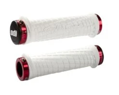 ODI Troy Lee Designs MTB Lock-On Grips - 130mm - Black/Grey -Spin And Ride odi mtb tld lo d30tlr b white 5 5