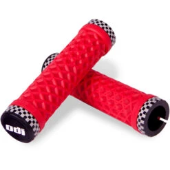 ODI Vans MTB Lock On Grips - 130mm - Black -Spin And Ride odvn2130r