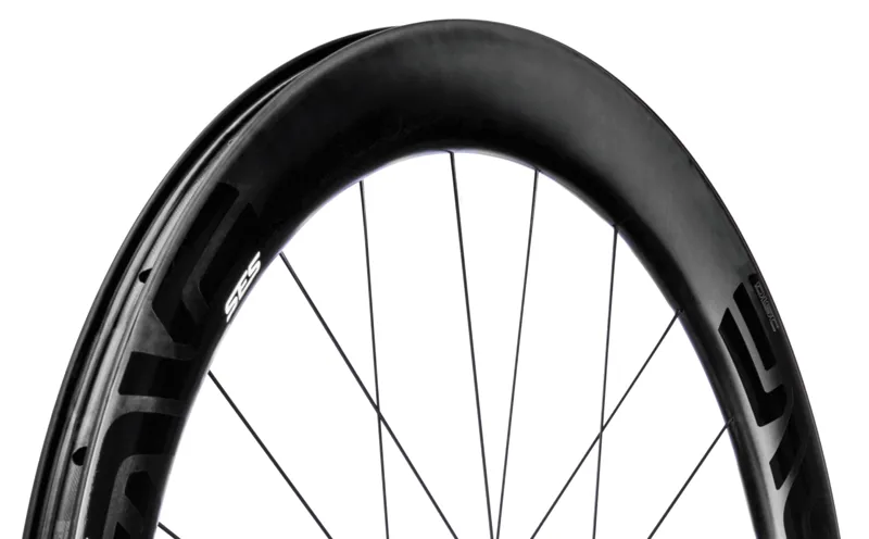 Enve 5.6 SES Clincher Disc Road Rim - Black - Rear 24H 1 Enve 5.6 SES Clincher Disc Road Rim - Black - Rear 24H