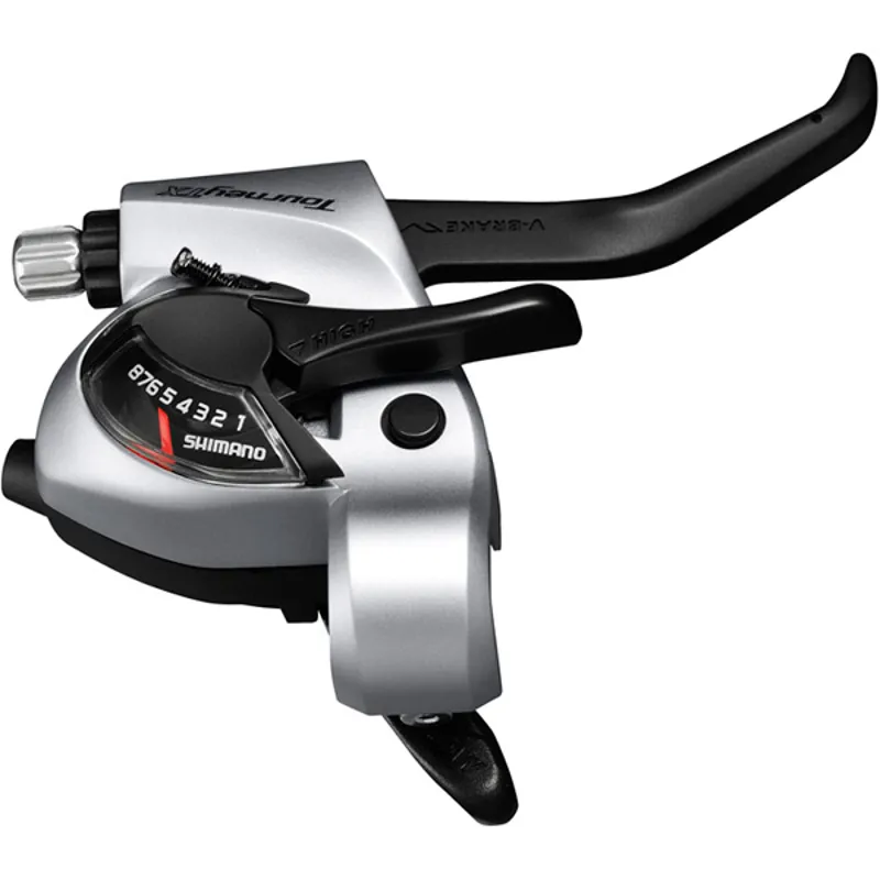 Shimano ST-TX800 Tourney TX STI Lever - 8-Speed - Silver - 8s RH 1 Shimano ST-TX800 Tourney TX STI Lever - 8-Speed - Silver - 8s RH