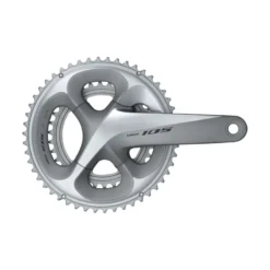 Shimano FC-R7000 105 Doube HollowTech II Chainset - Silver