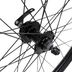 M Part Hybrid Rim Brake Front Wheel/Tyre Bundle Black 700c 100mm QR -Spin And Ride wlc7026b1 02