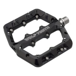 Wolf-tooth Wolf Tooth Waveform Flat MTB Pedals - Purple -Spin And Ride wtpdlwfsmblk 1 960x crop center