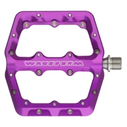 Wolf-tooth Wolf Tooth Waveform Flat MTB Pedals - Purple -Spin And Ride wtpdlwfsmprp 2 640x crop center