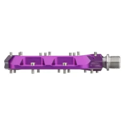 Wolf-tooth Wolf Tooth Waveform Flat MTB Pedals - Purple -Spin And Ride wtpdlwfsmprp 3 640x crop center